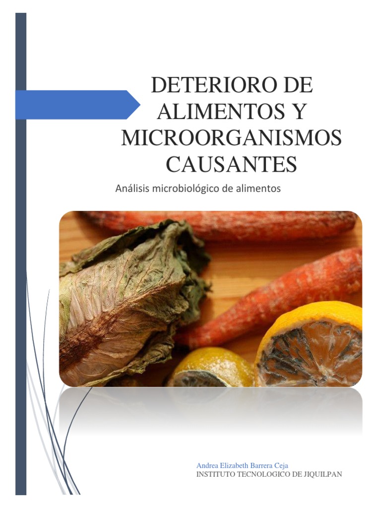 Deterioro de Alimentos por Microorganismos | PDF | Carne | Alimentos