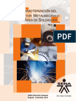 Caracterización Del Sector Metalmecánico y Área de Soldadura_2012