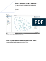 Delimitación y cálculo de cuenca con ArcGIS