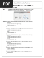 Class 12 IP Practical File