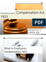 Employess Compensation Act 1923