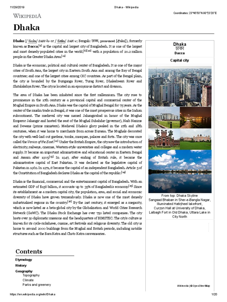 Image Result For Dhaka Wikipedia