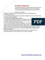 Como Pasar Corriente - PDF