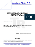 Memoria de calculo Estructural