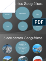 5 Accidentes Geograficos