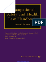 Occupational Safety and Health Law Handbook PDF