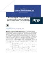 Auditoria de Infraestructura de Tecnología de Información Basado en Estándares y Buenas Prácticas