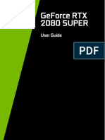 Geforce RTX 2080 Super User Guide