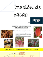 Fertilisacion de Cacao ..
