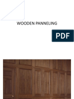 Wooden Panneling