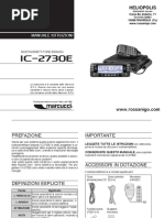 ICOM IC2730 Manuale Italiano 2