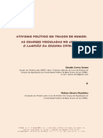 Ativismo político em traços de humor - as charges veiculadas no jornal O Lampião da Esquina (1978-1981).pdf