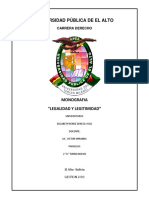 Informe de Legalidad