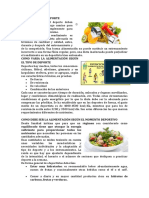 Alimentacion y Deporte