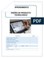 Emprendimiento Diseño de Producto Tecnologico