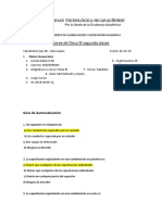 Tarea de Fisica LLL Calse 2 - Primer Parcial