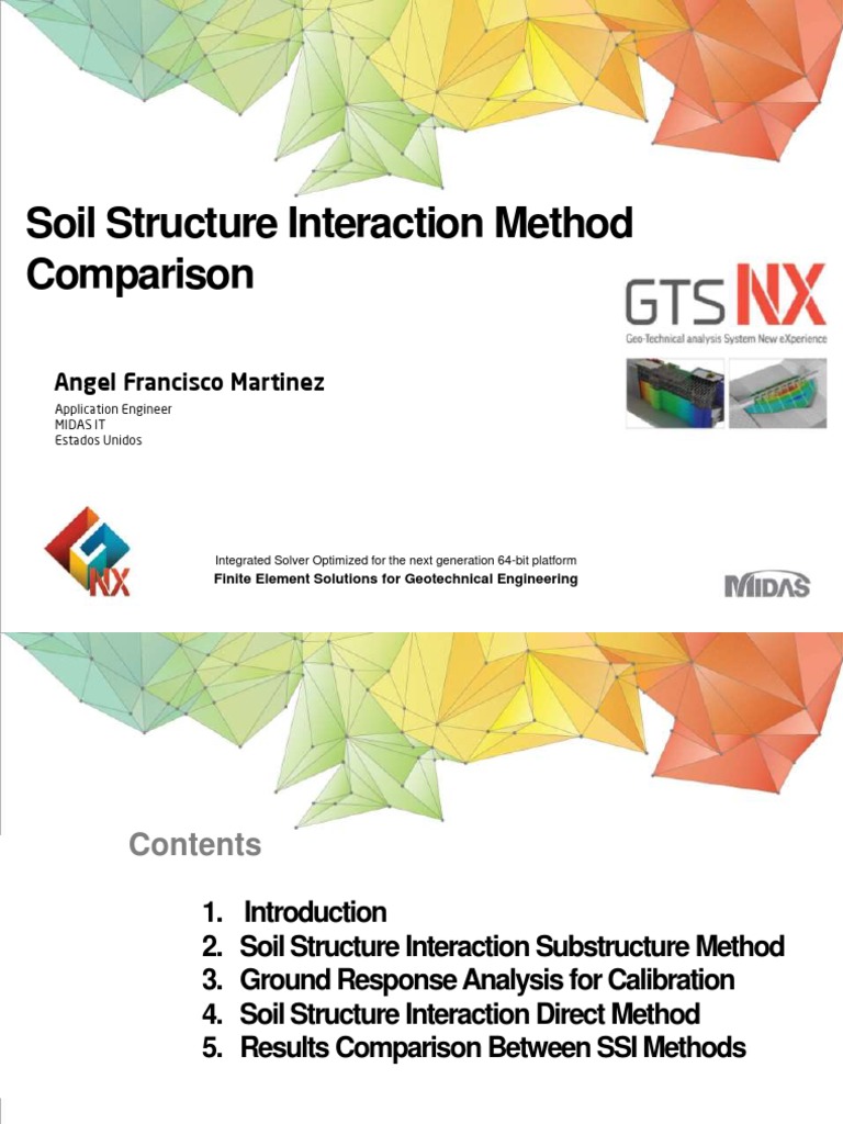 Soil Structure Interaction Analysis Methods | PDF | Finite Element ...