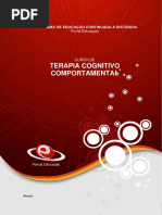 Módulo II_Terapia Cognitivo-Comportamental