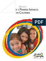 Boletín No. 1 Pobreza y Primera Infancia en Colombia