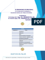 Taller de Ergonomia Ocupacional STPS - Ith Sep 2016