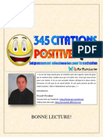 Citations Positives 345 Par David Cloutier PDF