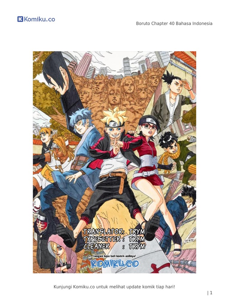 Komiku Co Boruto Naruto Next Generations Chapter 40 Hd