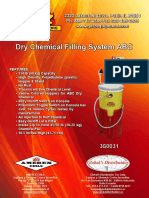 3G0031 - 150 LB Dry Chemical Filling System ABC