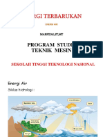 Energi Terbarukan Pertemuan 4