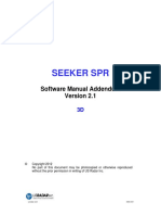 3D Software Manual V 2-1 Addendum
