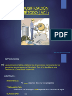 Dosificación hormigón ACI resistencia durabilidad