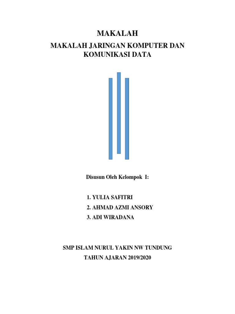 Makalah Jaringan Komputer dan Data | PDF