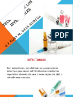 Tecnología de Los Inyectables