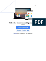 Molecular Structure and Spectroscopy by G Aruldhas B009NGBBNM