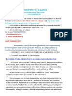 Homoeo at A Glance PDF