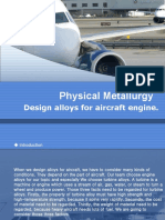 Physical Metallurgy: Design Alloys For Aircraft Engine