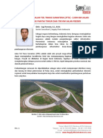 SCI - Artikel Pembangunan Jalan Tol Trans Sumatera JTTS - 2.004 KM Jalan Sepanjang Pantai Timur Dan 700 KM Jalan Feeder PDF