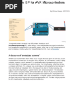 Arduino As An ISP For AVR Microcontrollers (Atmega32)