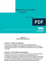 Ley de Trabajo del Químico Farmacéutico del Perú