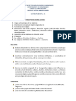 Guía de Trabajo No. 1 Cultura PDF