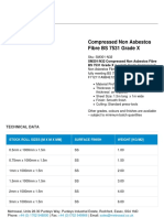 Metroseal - SM301-N32 - Compressed Non Asbestos Fibre BS Grade X