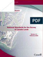 National Standards for the Survey of Canada Lands March 2019