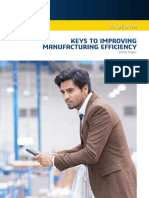 Keys To Improving Manufacturing Efficiency