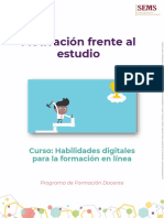 Motivación Frente Al Estudio PDF