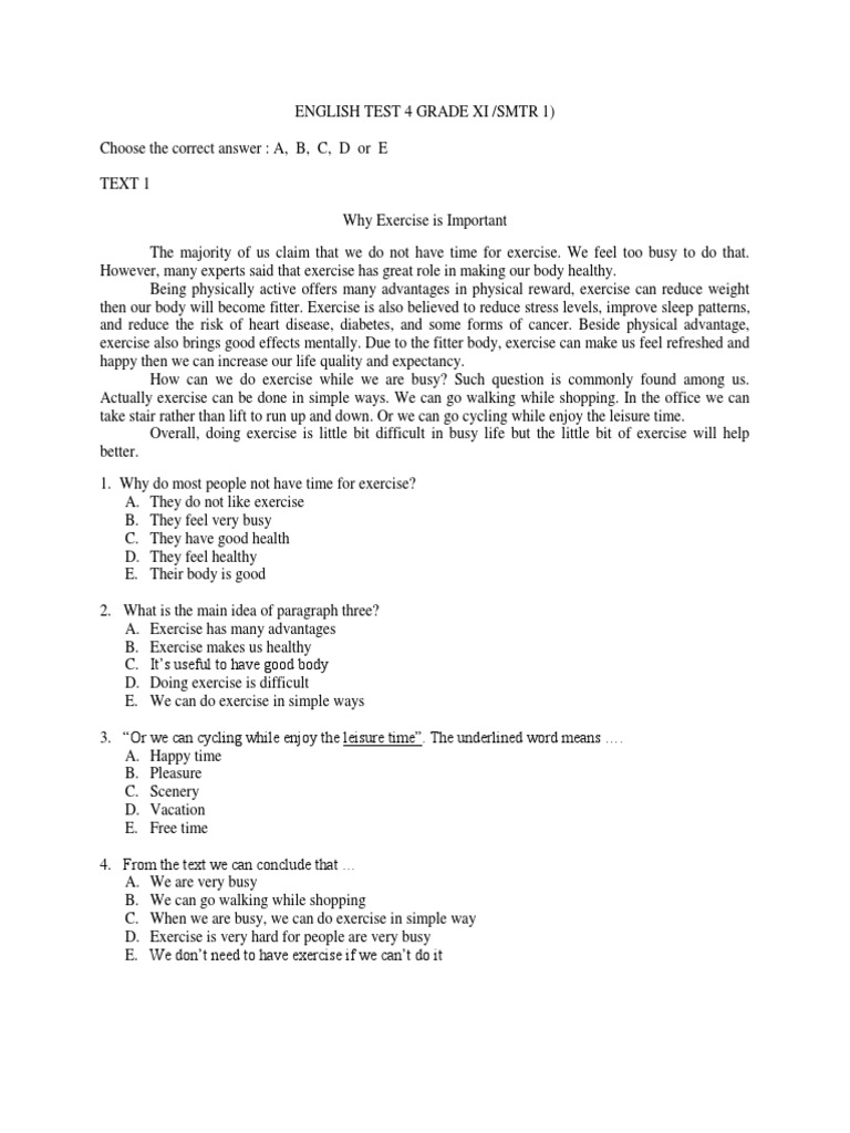 English Test 2 Analytical Exposition | PDF | Laptop | Wellness