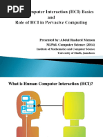 HCI Slideshare