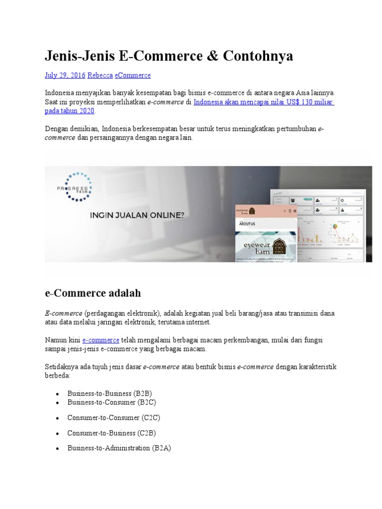 E COMMERCE | PDF