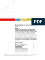 Security Classification