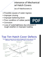 Hatchcover Maintenance