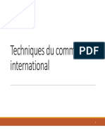 Techniques Du Commerce International