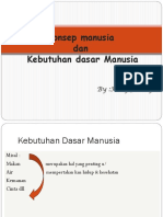 Kebutuhan Dasar Manusia